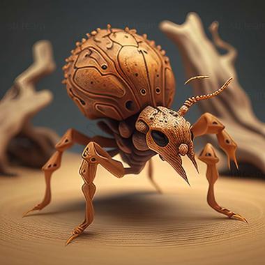 3D модель Pheidole alienata (STL)